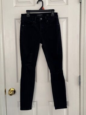 Lucky Brand Women's Black High-Rise Skinny Jeans